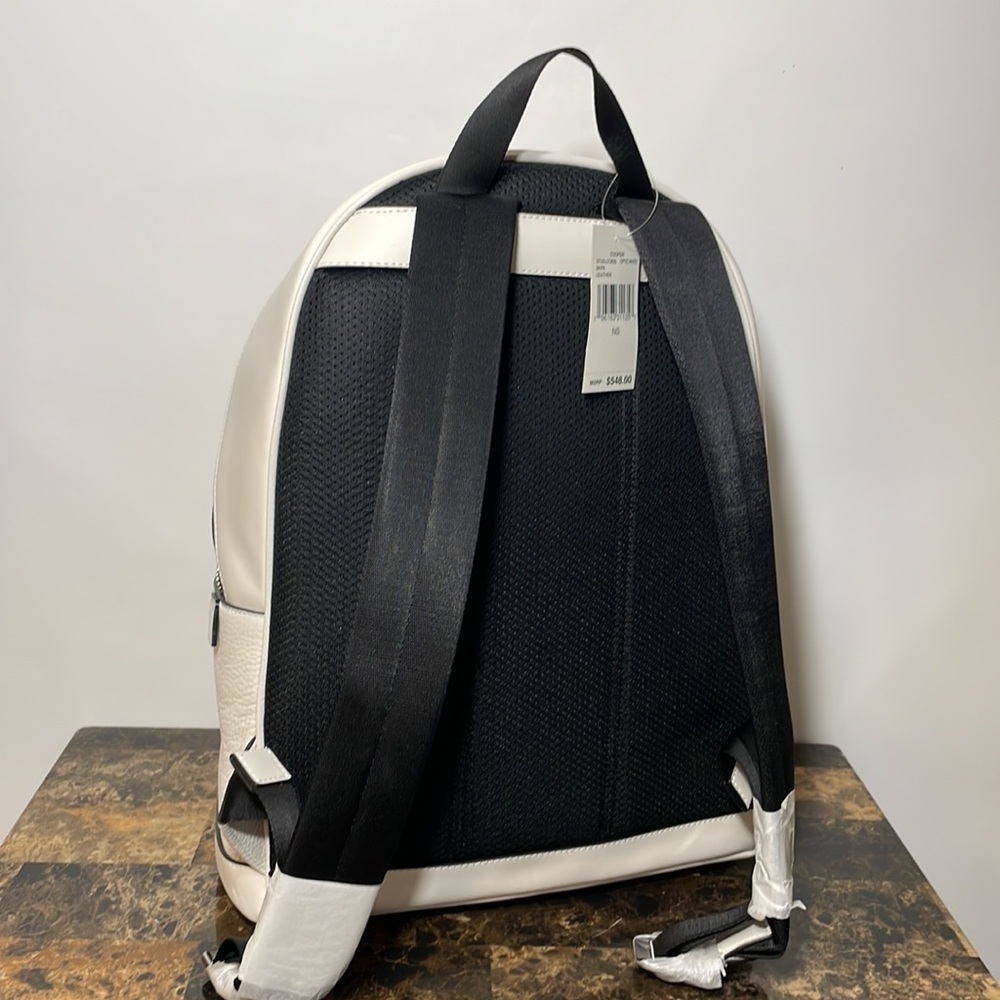 MICHAEL KORS 🌈 MENS Cooper pebble leather Backpack - Picture 4 of 9